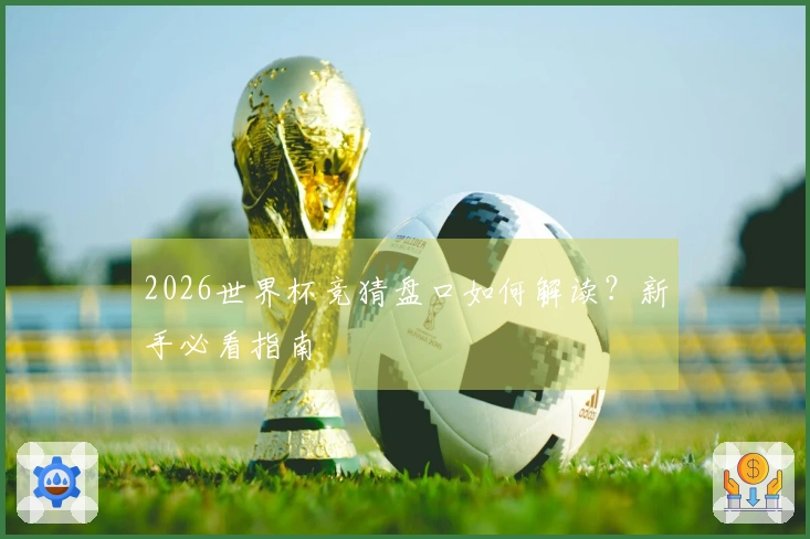 2026世界杯竞猜盘口如何解读？新手必看指南