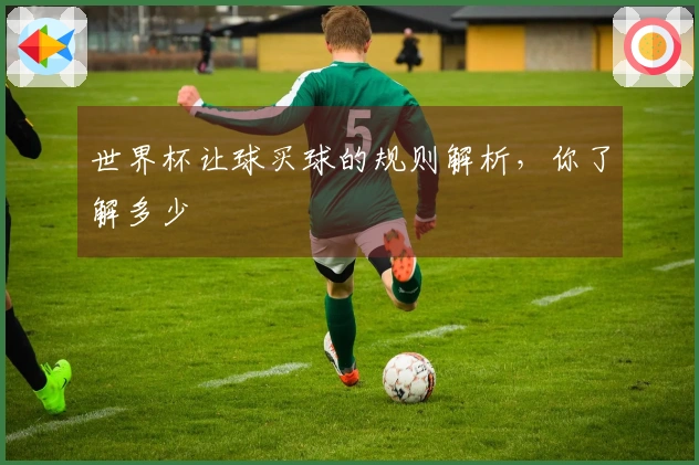 世界杯让球买球的规则解析，你了解多少